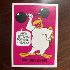 1974 Warner Bros Foghorn Leghorn National Periodical Card Wonder Bread picture