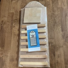 Vintage DIY Perpetual Wooden Wall Hanging Calendar J.B. Wood Products picture