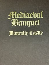 Vintage Medevil Banquet at Bunratty Castle Ireland Pop Up Scene Souvenir picture