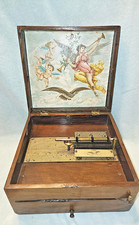 REDUCED 25%  1890's ADLER Antique Polyphon Music Box w/15 DISKS WORKS & PLAYS OK picture