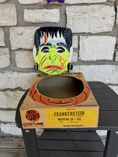 Ben Cooper Vintage Halloween Costume Frankenstein w/ Mask & Box M (8-10) picture