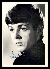 1964 OPC O-Pee-Chee Beatles B&W #4 Paul Mccartney VG/EX *e2 picture