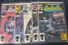 The Punisher Limited Series 1 2 3 4 5 1-5 Set NM 1985 $10 FLAT COMBINED SHIPPING picture