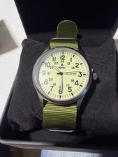 Ironway Field Watch With Green Nylon Strap picture