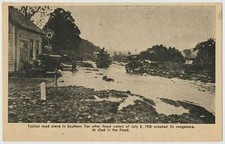 Typical Scene in the Southern Tier after Flood July 8, 1935 - New York picture