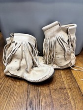 vintage taos moccasins Indian Woman’s Native American picture