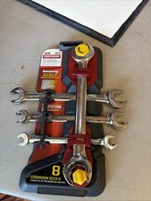 Craftsman Z, D-AD, D-AC Series SAE Ratcheting Open End Wrench Set NEW USA picture