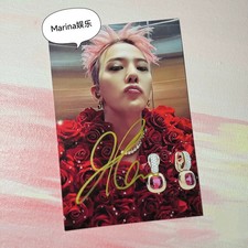 GD G-DRAGON Autograph Photos Signature Collection Gift 6 Inch G-DRAGON权志龙亲笔签名照 picture