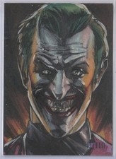 2023-24 UD * DC ANNUAL * ARTIST SKETCH - KURSAT CETINER * JOKER * #1/1  picture