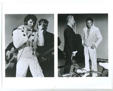 PBS B&W Press Photo Approx 8x10- Elvis Presley- Dual Use picture