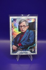 Cardsmiths Space Galactic Series - #60 Stephen  Hawking Snowflake 02/03 picture