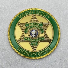 Mason County WA Sheriff Office Challenge Coin picture