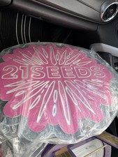 21 SEEDS TEQUILA PINK LED BAR SIGN MAN CAVE GARAGE DECOR LIGHT UP SIGN NEW picture