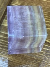 Fluorite Cube Crystal Carving Polished Natural Stone picture