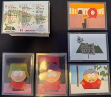1998 Comic Images South Park COMPLETE BASE SET Stan, Eric Kenny, Kyle rookies  picture
