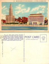 Columbus OH New Ohio State Office Building And A.I.U. Citadel Postcard 61470 picture