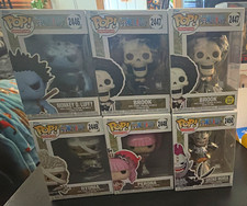 Funko Pop One Piece Mystery box 2026 6-Pack w/ cards and sleeves. picture