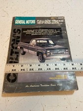Chilton General Motors Full Size Trucks 1980-87  Auto Repair Manual 28622 picture