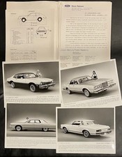New Original Ford Lincoln Mercury 1974 Press Kit w/ 4 8X10 Photos Comet, Montego picture