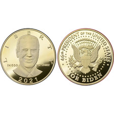 BL13-004 President Joe Biden 2021 LIBERTY Challenge Coin 46th President of The U picture