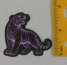 Beautiful Majestic Tiger Bright Colorful Sticker (P) picture