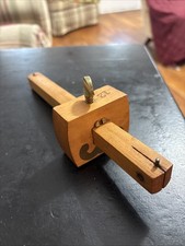 1920s-40s Vintage Stanley SW Sweetheart No. 265 Boxwood Marking Gauge picture