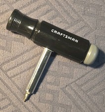 SEARS Craftsman USA T-handle Screwdriver 47135 Z WF STORAGE LID and BIT Rare picture