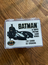 1989 TOPPS BATMAN COMPLETE SET (1-132) W/ STICKERS (1-22) picture