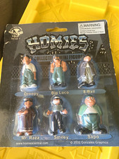 Homies Series 1 Mini Figures 6-Pack Multipack Unopened 2000 Droopy 8-Ball picture