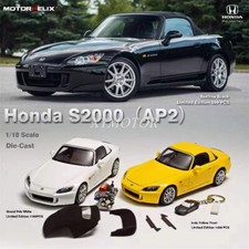 Motorhelix MH 1:18 Honda S2000 AP2 Limited Diecast Model Car Black/White/Yellow picture