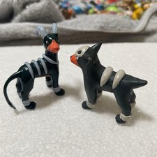 Pokemon Houndour Houndoom Figure Set Lot of 2 Collectible 15+ picture