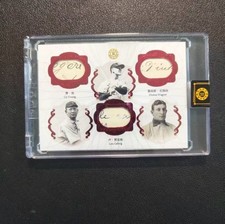 CyYoung Honus Wagner Lou Gehrig 08/25 Eternal Revelation 2026  celebrities Relic picture