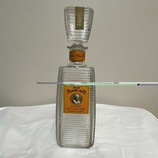 Vintage 1963/1964 OLD GRAND DAD BOURBON WHISKEY EMPTY BOTTLE CORK GLASS STOPPER picture