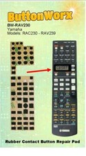 ButtonWorx™ REPAIR for YAMAHA RAV235 RAV236 RAV237 RAV238 RAV239 REMOTE CONTROL picture