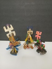 Handmade Vintage African Dogon Mali Ceremonial Dancers Figurines 4