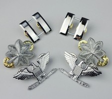 US Army officer rank insignia Captain Lieutenant Colonel Colonel Rank Badge Pin picture