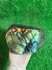 6.29LB Natural Labradorite Quartz Crystal Mineral Spectrolite Healing picture