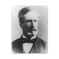 J.C. Pemberton, head-and-shoulders portrait, facing right - Canvas Wall Art picture