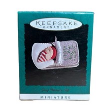 1996 Hallmark Long Winter's Nap Miniature Keepsake Ornament picture