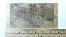 Jockey Caps Fryeburg ME Stereoview N.W. Pease 1870s Landscape Maine picture