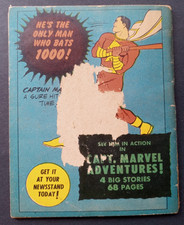 SPY SMASHER Mighty Midget Comics 11 (1942) VERY RARE BACK COVER VARIANT picture