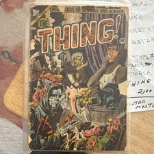 Charlton Comics The Thing #11 Golden Age Horror & Sci-Fi John Belfi Lou Morales picture