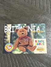 Ty Beanie Babies Card. Series 1. 4601 Britannia picture