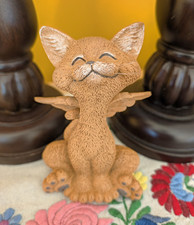 Happy Cat Collection Winged Cat Figurine picture