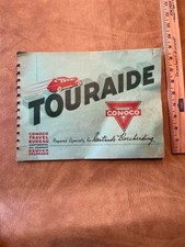 1941 CONOCO Touraide Trip Map Travel Guide Gas Oil Sign Company Advertising picture