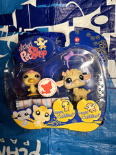 Brand New Authentic Littlest Pet Shop Cuddliest Duck 1002 Lamb 1003 Hasbro 2009  picture