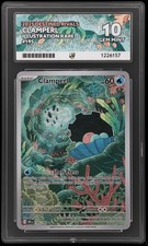 Clamperl 195/182 Destined Rivals Pokemon Card ACE 10 Gem Mint PERFECT SUBS picture