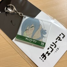 MAPPA Exhibition Chainsaw Man Movie Reze Official Original Art Acrylic Keychain picture