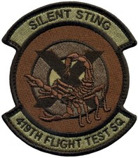 USAF 419th FLIGHT TEST SQUADRON PATCH - OCP picture