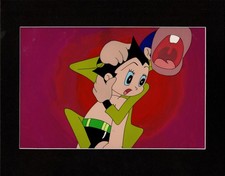 Astro Boy Prod Animation Anime Cel Setup/Model w/OBG Background Cel 1960s Tezuka picture